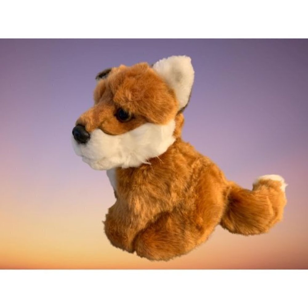 NWOT - Living Nature Sitting Fox Soft Toy